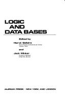 Logic and data bases by Symposium on Logic and Data Bases, Centre d'études et de recherches de Toulouse 1977.
