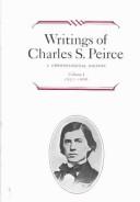 Cover of: Writings of Charles S. Peirce: a chronological edition.