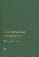 Cover of: The American Lie