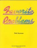 Cover of: Favorite problems.