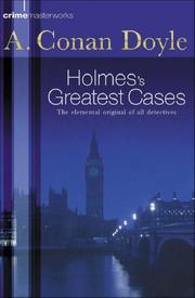 Sherlock Holmes' greatest cases