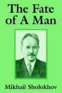 Cover of: The Fate of a Man