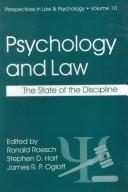 Psychology and law : the state of the discipline