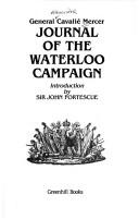 Journal of the Waterloo campaign