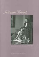 Intimate Friends by Martha Vicinus