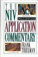 Cover of: The NIV Application Commentary: Philippians (NIV Application Commentary Series)