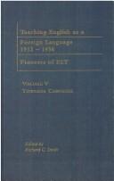 Teaching English as a foreign language, 1912-36 : pioneers of ELT