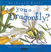 Are you a dragonfly? by Judy Allen, Tudor Humphries