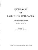 Cover of: Dictionary of scientific biography: Volume X: S. G. Navashin - W. Piso