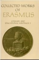 Collected works of Erasmus. 25, Literary and educational writings 3 to 1519