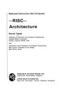 Reduced instruction set computer - RISC - architecture