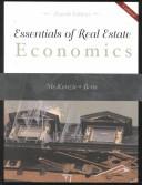 Cover of: Essentials of Real Estate Economics