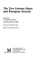 The Two German states and European security