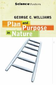 Plan and purpose in nature