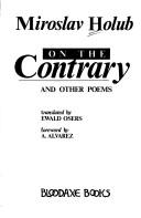 On the contrary : and other poems