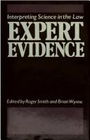 Expert evidence : interpreting science in the law