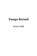 Cover of: Europe Revised by Irvin S. Cobb
