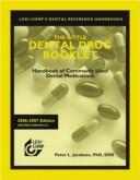 Cover of: The Little Dental Drug Booklet, 2006-2007 | Peter L. Jacobsen