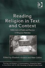Cover of: Reading religion in text and context: reflections of faith and practice in religious materials
