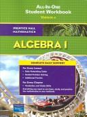 Cover of: Algebra 1 by Prentice-Hall, inc.