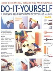 Do-it-yourself : a complete practical guide to home improvement