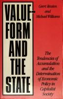 Value-form and the state : the tendencies of accumulation and the determination of economic policy in capitalist society