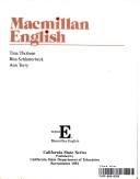 Cover of: Macmillan English Level 3 by Thoburn