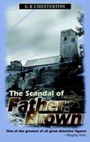 Cover of: The scandal of Father Brown