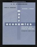 Cover of: Macroeconomics: Private and Public Choice