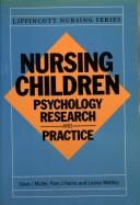 Nursing children : psychology, research and practice