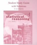 Cover of: Introduction to Statistics Reasoning