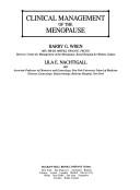 Clinical management of the menopause