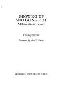 Growing up and going out : adolescents and leisure