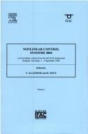 Nonlinear control systems 2004 : a proceedings volume from the 6th IFAC symposium, Stuttgart, Germany, 1-3 September 2004