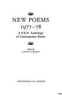 New poems : a PEN anthology of contemporary poetry. 1977-78