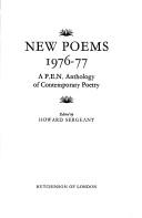 New poems : a PEN anthology of contemporary poetry. 1976-77