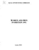 Women and men in Britain 1991