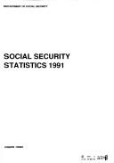 Cover of: Social security statistics