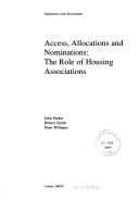 Access, allocations and nominations : the role of housing associations