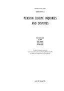 Cover of: Pension Scheme Inquiries and Disputes