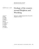 Geology of the country around Brighton and Worthing : memoir for 1:50,000 geological sheets 318 and 333 (England and Wales)