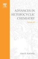 Advances in Heterocyclic Chemistry by Alan R. Katritzky