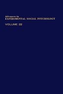 Advances in Experimental Social Psychology by Leonard Berkowitz