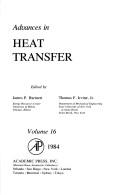 Advances in Heat Transfer by James P. Hartnett