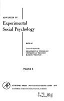 Advances in experimental social psychology. Vol.8