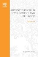 Advances in child development and behavior. Vol.10