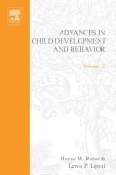 Advances in child development and behavior. Vol.12