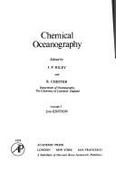 Chemical oceanography. Vol.5