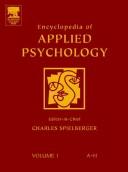 Cover of: Encyclopedia of Applied Psychology Vol 3