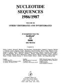 Cover of: Nucleotide Sequences 1986/1987 | Edwin J. Atencio